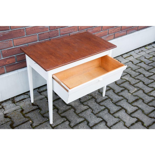 Scandinavian Walnut Table, 1930s For Sale - Image 6 of 8