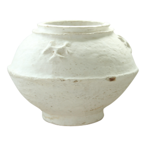 Large BoHo Rustic Paper Mache Vessel