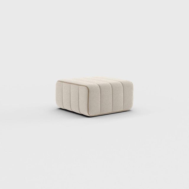 Not Yet Made - Made To Order Curt Module - Sera - Calla (White / Beige) by Ambivalenz For Sale - Image 5 of 5