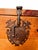 Spanish Colonial Style Wood Trunk With Ornate Iron Hardware For Sale - Image 4 of 12