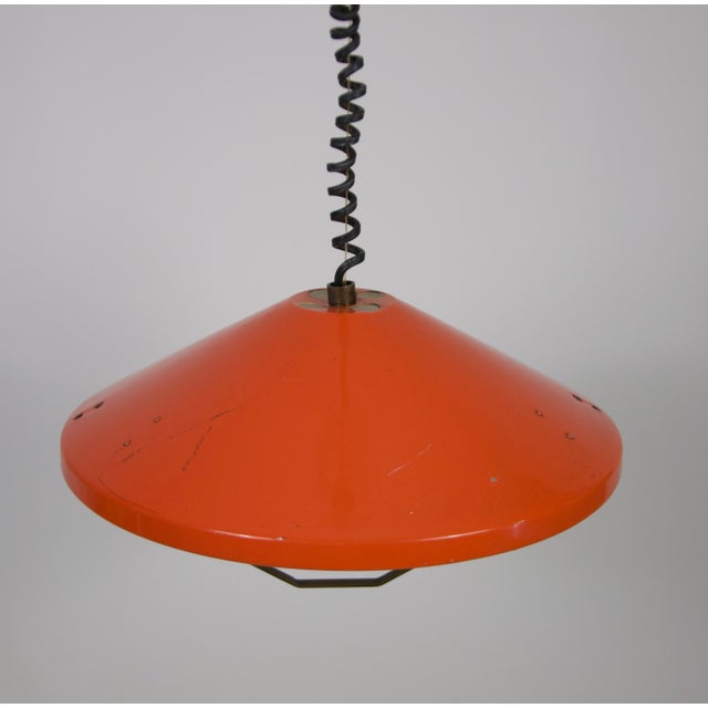 Mid-Century Metal Ceiling Lamp by Stilnovo, Italy, 1960s For Sale - Image 9 of 10