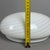Modernist Milk White Swirl Murano Glass Ceiling Lamp, 1970s For Sale - Image 10 of 11