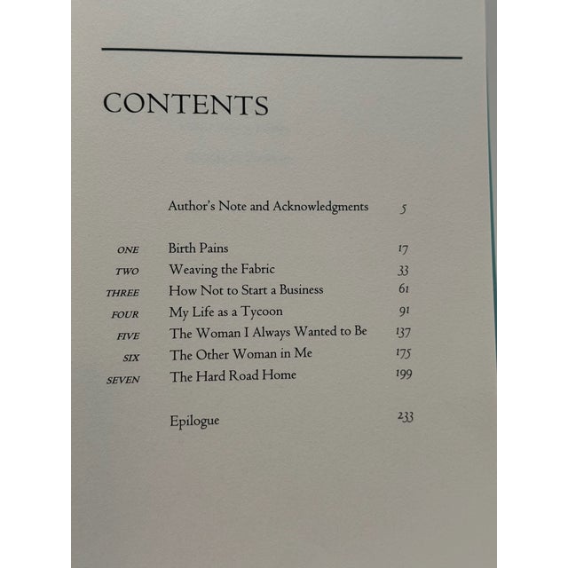 Diane Von Furstenberg Diane: A Signature Life – Signed First Edition For Sale - Image 10 of 11