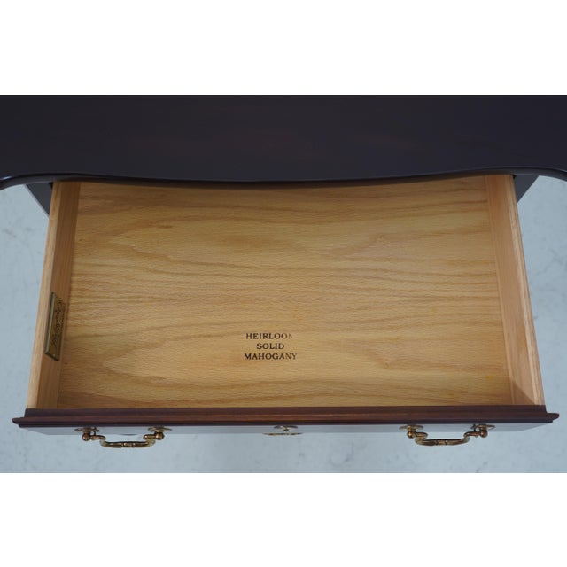 Lexington Furniture Lexington Mahogany 4 Drawer Custom Lowboy For Sale - Image 4 of 18