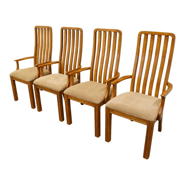 Set of 4 Thomasville Furniture Sundance Collection Mission Style Dining