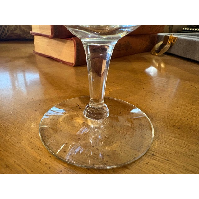 1960s 1960s Silver Rim Crystal Goblets - Set of 6 For Sale - Image 5 of 7