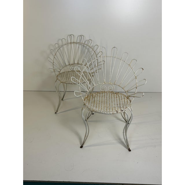 Vintage Outdoor Chairs, 1960s, Set of 6 For Sale - Image 4 of 10