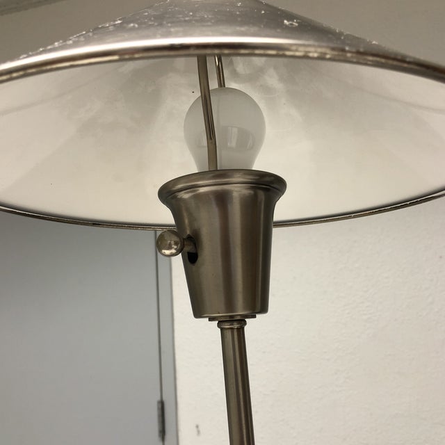 Ethan Allen Metal Adjustable Table Lamps a Pair Chairish