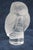 Lalique France Chouette Owl Figurine Frosted and Clear Crystal Paperweight 5198b For Sale In Miami - Image 6 of 16