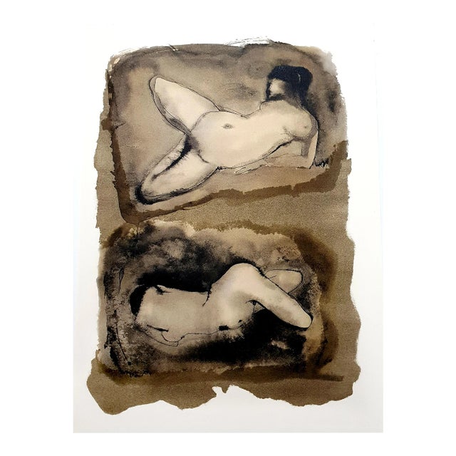 Leonor Fini - Duo - Original Lithograph 1964 For Sale