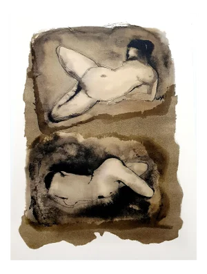 Leonor Fini - Duo - Original Lithograph 1964