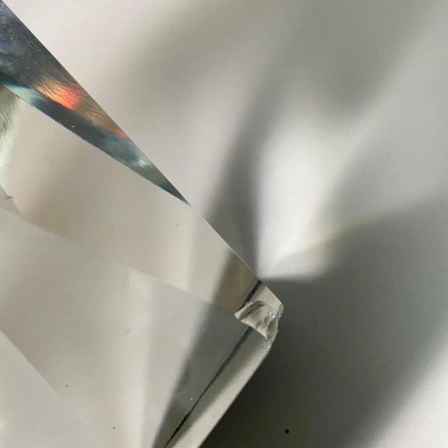 Mid-Century Modern Italian Gray Murano Glass Vase, 1970s For Sale - Image 10 of 13