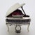 Vintage Italian Handmade Silver Piano Instrument Figurine, Tuscany, 1980s For Sale - Image 4 of 16