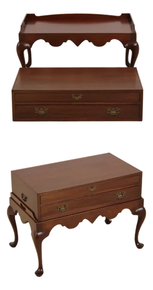 Biggs 2 Piece Silver Chest Coffee Table
