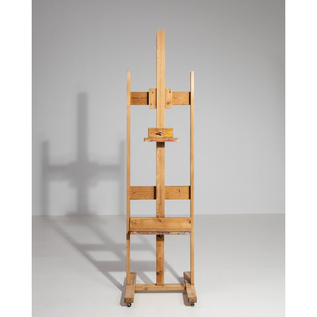 19th Century French Wooden Artist’s Easel For Sale - Image 10 of 13