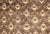 Coffee Vintage Turkish Tulu Rug With Ivory Motifs and Chocolate Brown 3′2″ × 6′3″ For Sale - Image 8 of 12