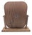 Ethan Allen 1970s Oak Wood Shaving / Cheval / Vanity Mirror For Sale - Image 4 of 11