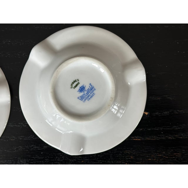 Vintage French Limoges Ashtray Catchall Set of 2 For Sale - Image 16 of 18
