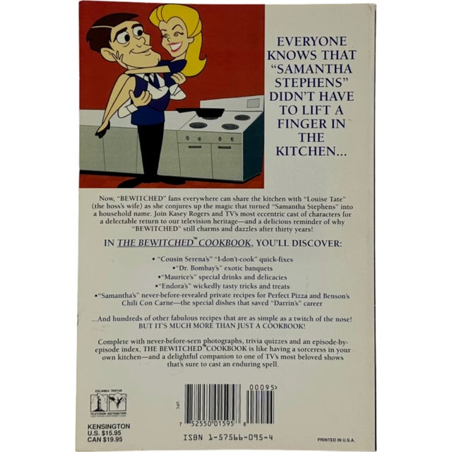 The Bewitched Cookbook: Magic in the Kitchen by Kasey Rogers & Mark Wood 1996 For Sale - Image 11 of 12