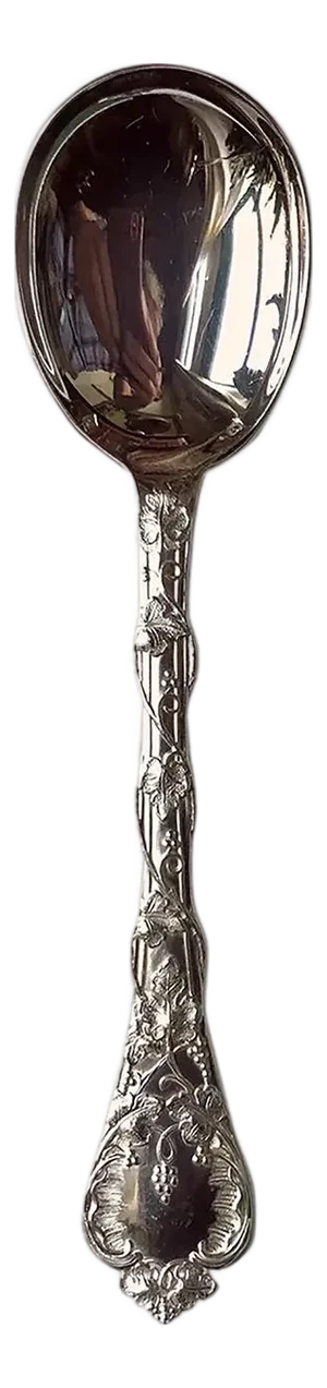 French Odiot Demidoff .950 Sterling Silver Soup Spoon