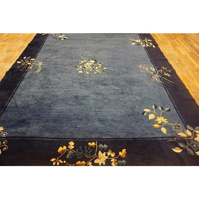 Early 20th Century Chinese Peking Carpet ( 8' x 9'8" - 245 x 295 ) For Sale - Image 10 of 11