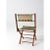 Vintage Kid's Stripe Canvas Folding Chair For Sale - Image 9 of 11