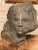 Female Sculpture Carved Stone Bust of a Woman Signed by Artist Charles Cutler - Mid Century For Sale - Image 4 of 11