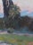 Vintage Impressionist Spring Landscape Oil Painting, Ukrainian Art 21-16 For Sale - Image 4 of 6