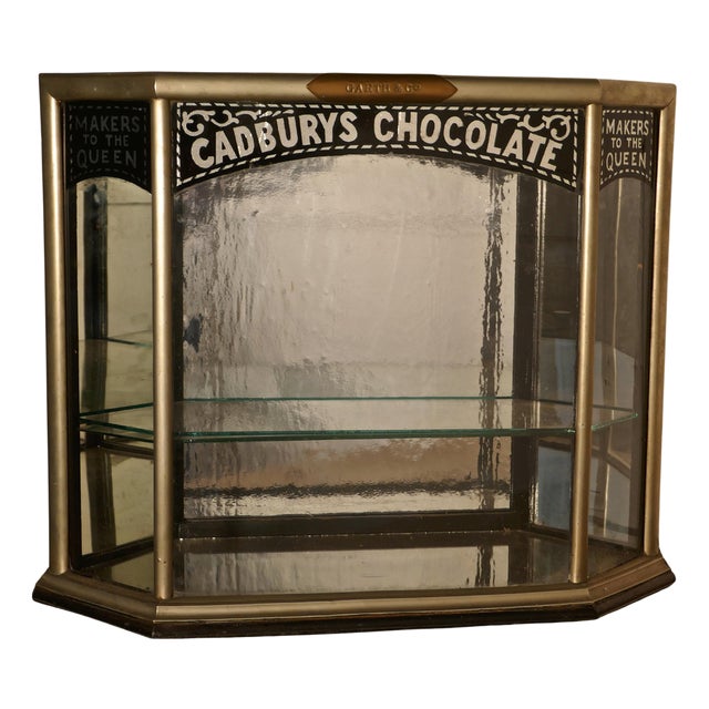 Art Deco Display Cabinet from Cadburys, 1920s For Sale