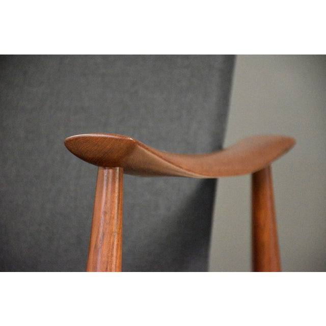 1950s Finn Juhl 138 Easy Lounge Chairs for France and Son- A Pair For Sale - Image 10 of 11