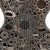 Premium Handcrafted Recycled Metal Guitar Sculpture | 54" | One of a Kind For Sale - Image 6 of 9