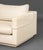Textile Modern White Upholstered Two-Seat Sofa For Sale - Image 7 of 10