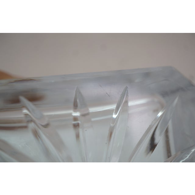 Vintage American Cut Crystal Liquor Wine Bar Bottle Decanter For Sale - Image 9 of 14