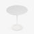 Mid-Century Modern Saarinen 20" Tulip Pedestal Side Table in White Laminate For Sale - Image 3 of 8