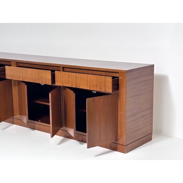 1960s Mid-Century Sideboard in Veneered Wood, 1960s For Sale - Image 5 of 17
