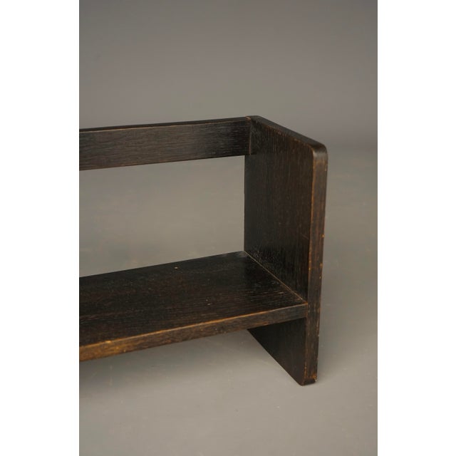 Modernist Bauhaus Oak Book Shelf, 1930s For Sale - Image 9 of 11