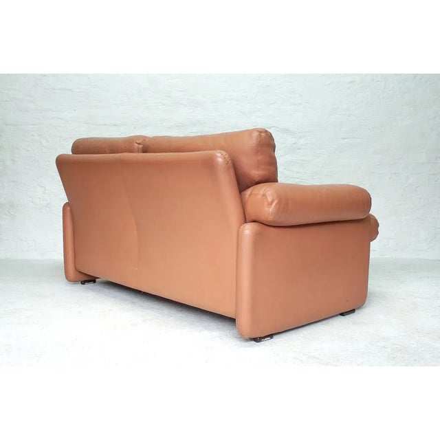 Mid-Century Modern Vintage Coronado Two-Seater Sofa by Afra and Tobia Scarpa for B&B Italia, 1966 For Sale - Image 3 of 10