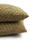 Contemporary Brown Polka Dot Chenille Pillow Cover For Sale - Image 4 of 6