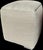 Woven Soft-Leather Otter Stool Otter Stool in cobblestone fawn soft woven leather from Enid Ford Atelier San Francisco....