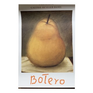 Fernando Botero, Pear, 1980, Paper For Sale