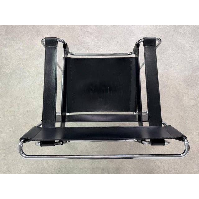 Vintage B3 Wassily Chair by Marcel Breuer for Bononia, Italy, 1960s For Sale - Image 9 of 15