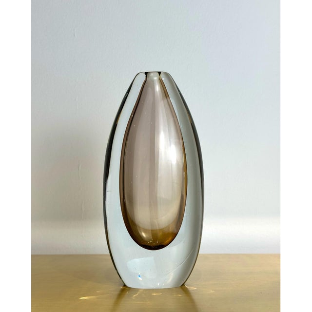 Vintage Vase by Asta Strömberg for Strömbergshyttan, 1950s For Sale - Image 4 of 4