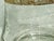Italy Decanter Glass 1960s W/ Stopper & Sticker Gold Trim Etched Floral Pattern For Sale - Image 9 of 10