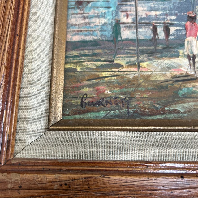Impressionist 1950’s Original Impressionist Paris Cityscape Painting For Sale - Image 3 of 5