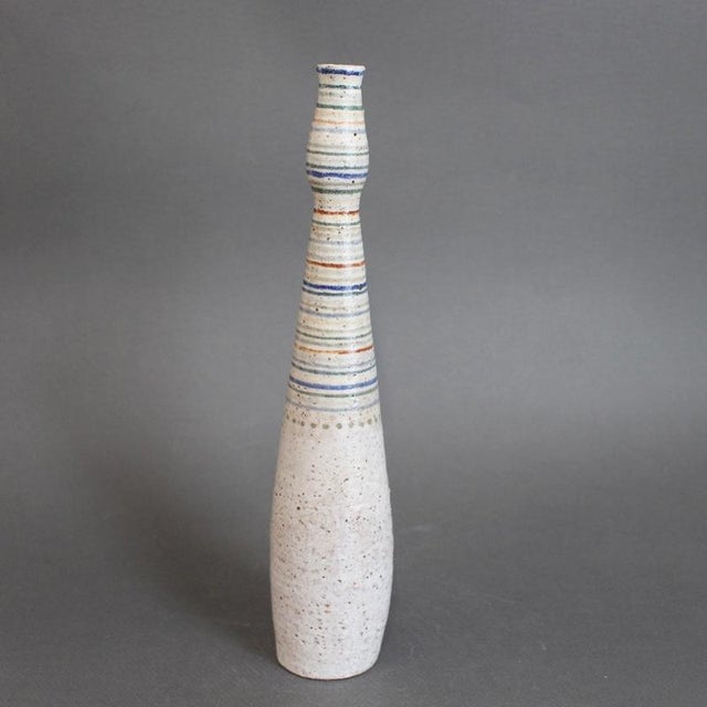 Vintage Italian Bottle by Bruno Gambone, 1970s For Sale - Image 3 of 13