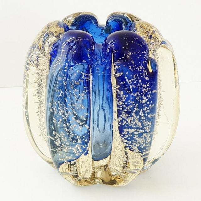 Glass Glass Sulfide Vase, 1960s For Sale - Image 7 of 7