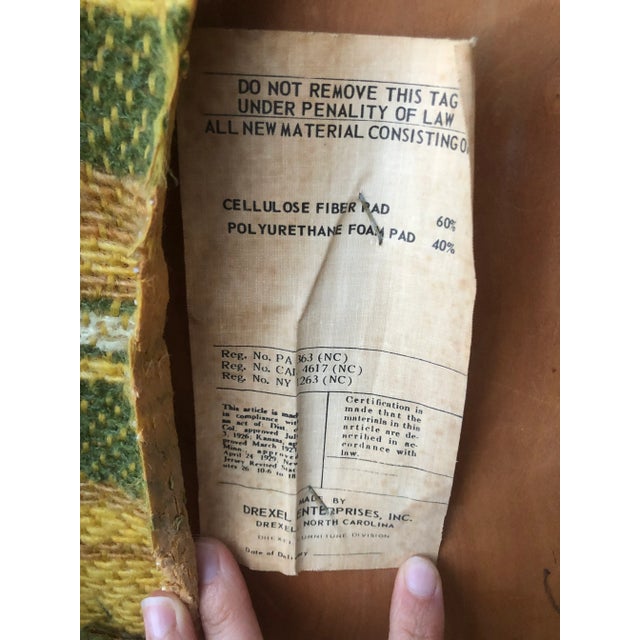 Mid-Century Modern Vintage Drexel Conversation Burlwood Chairs - a Pair For Sale In West Palm - Image 6 of 7