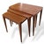 Wood Mid-Century Teak Nesting Tables from Richard Hornby, 1960s, Set of 3 For Sale - Image 7 of 9