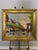 The School of Paris Mid 20th Century Post Impressionist Oil on Canvas Painting of Paris Streets With Arc De Triomphe in the Style of Antoine Blanchard, Unsigned, Framed For Sale - Image 3 of 12