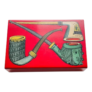 Piero Fornasetti Surrealist Box With Pipes